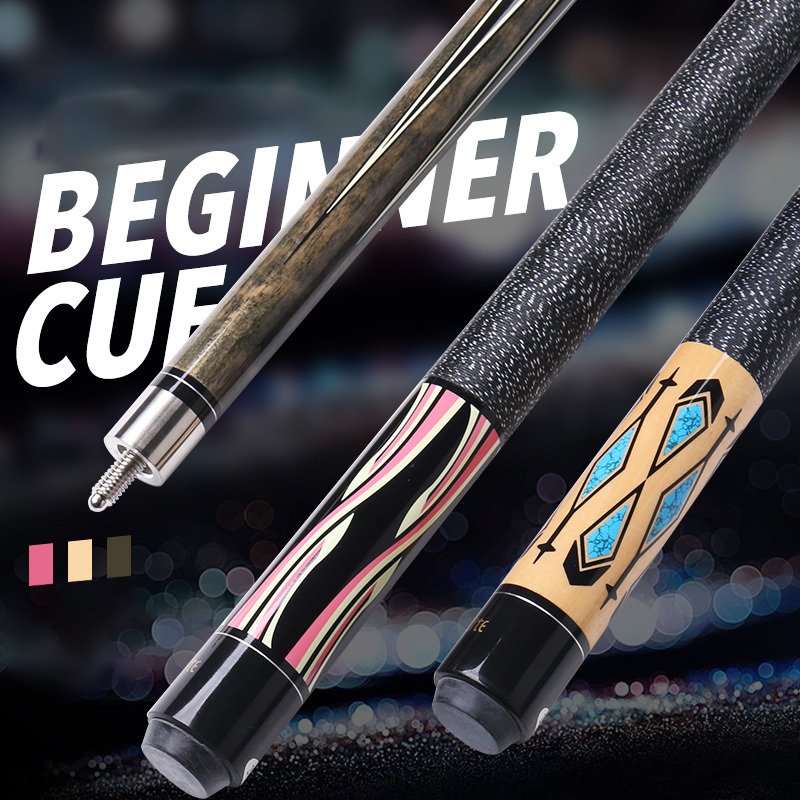 CUPPA Professional Pool Cue 1/2 Split 302 cm Nine-Ball Arm Crazy Maple Shaft Size 11.5mm Stainless Steel Joint
