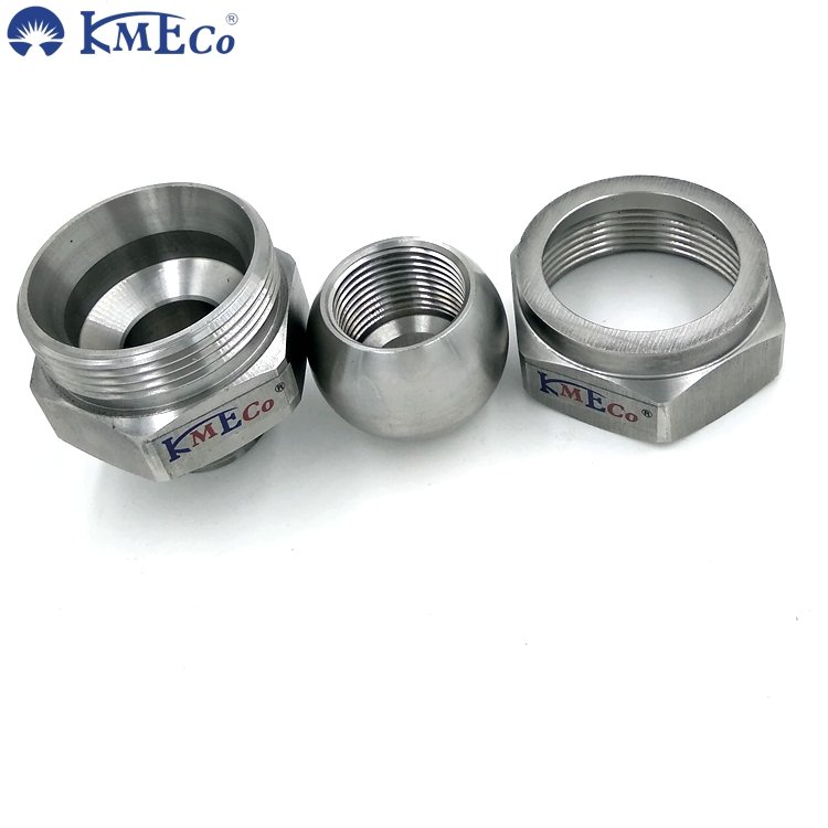 KMECO 36275 Adjustable Ball Connector Swiveling Ball Joint Universal Ball Fitting