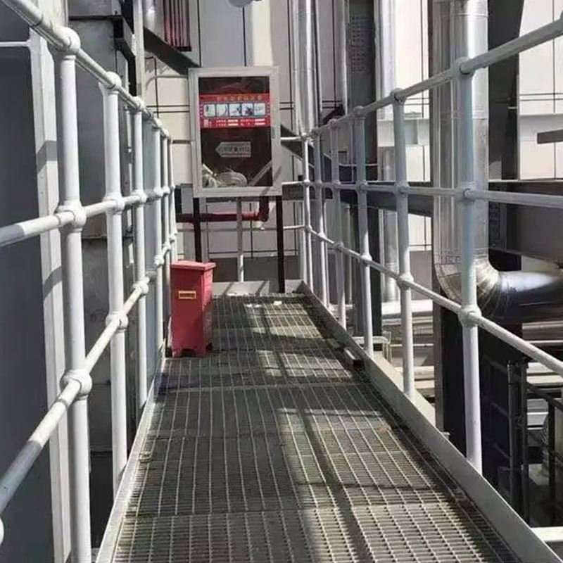 Hot Sale Bracket Wall Mounted Round Handrail Fitting Galvanized Steel Pipe Metal Handrails