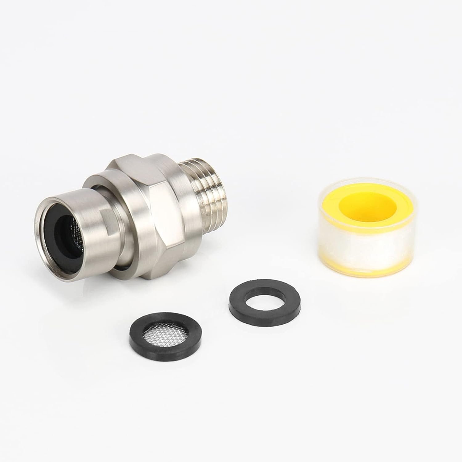 Factory Brass Shower Connector Swivel Ball Joint Adjustable Shower Arm Extension Component Shower Adapter