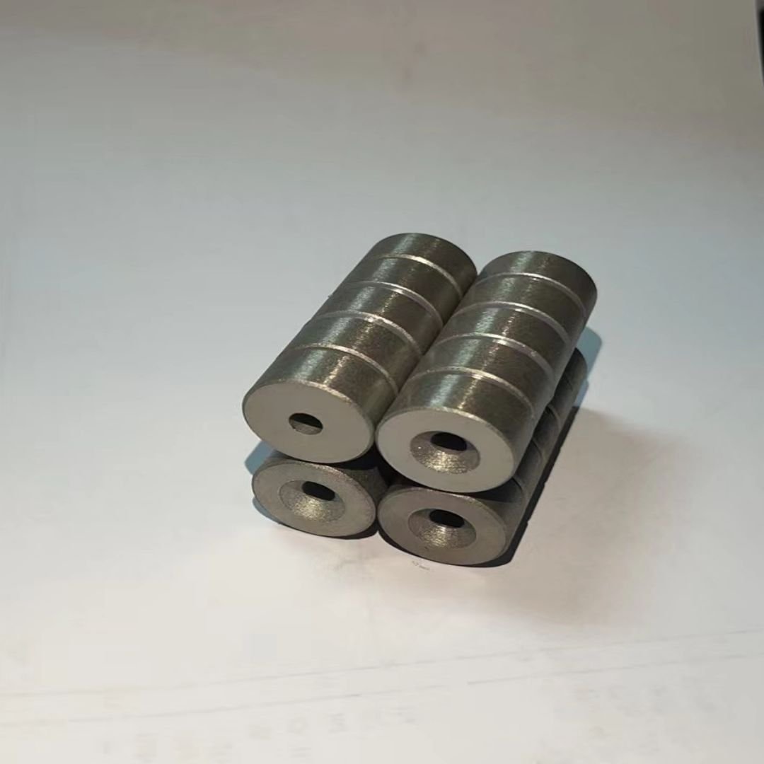 Turkey Al Ni Co Magnet Manufacturers Custom Ring Countersunk Shaped High Temperature Resistance Magnetic AI Ni AI Co Magnet