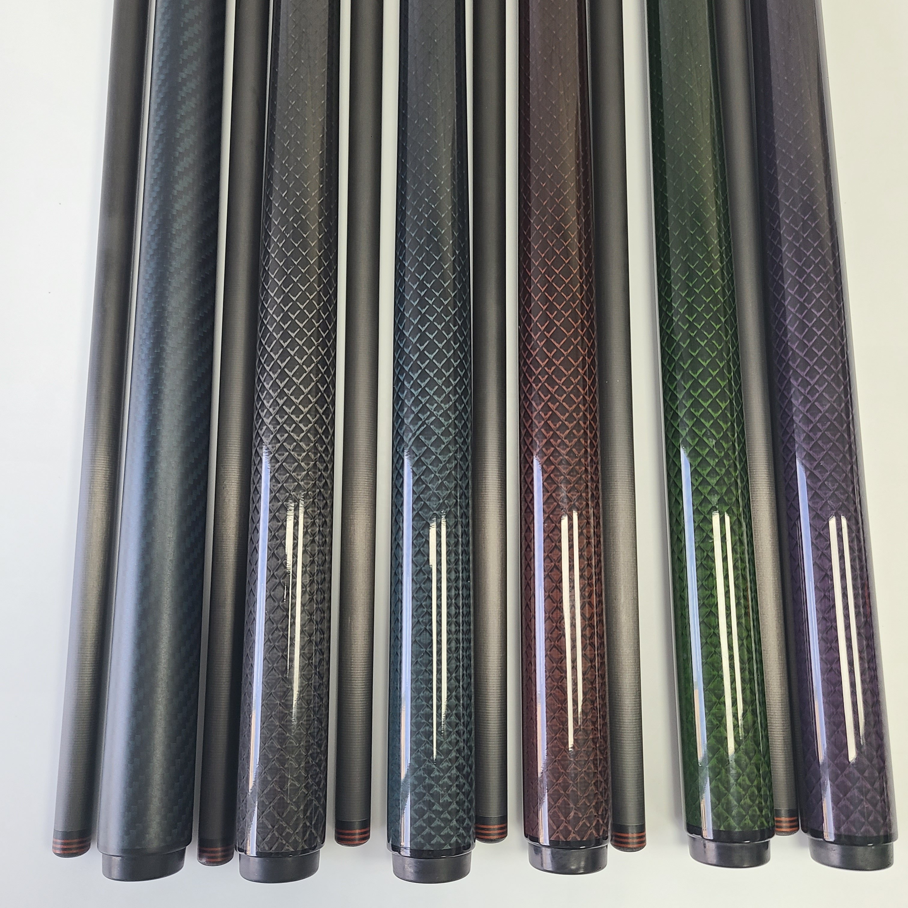 New Jassinry Jump and Break Cues with Joint Protectors Radial Pin Carbon Fiber Break Cues Pool Billiard Cues Jump Sticks