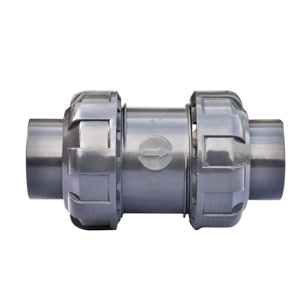 PVC CPVC Plastic Single Union Ball Check Valve
