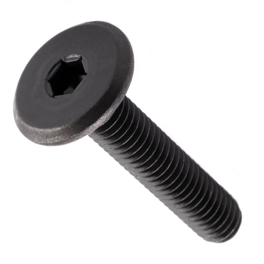 M5 M4*16 Large Pan Flat Head Wood Furniture Self Tapping Hardware Allen Screw with Cushion Hex Socket Connecting Bolt Screw M6