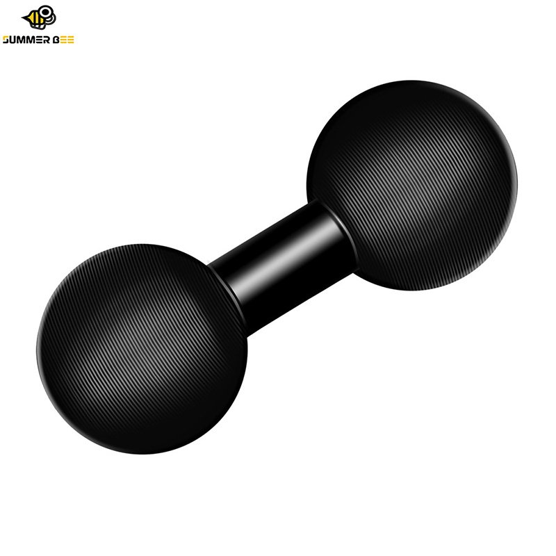 Summer Bee Dual Ball Socket Adapter 17mm/25mm to 17mm/25mm Composite Mounting Arm for Garmin GPS Action & Sports Camera Bracket