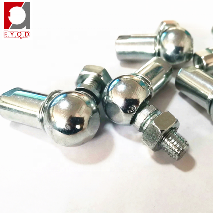 Pneumatic Hydraulic Gas Spring With Ball and Socket Joint