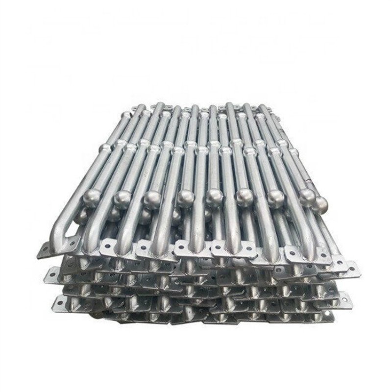 Factory Price Australia Galvanized Ball Joint Connected Steel Handrail Stair Railings Handrails for Outdoor Stair