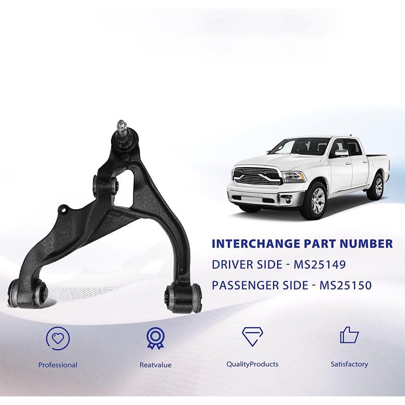 Front Left Right Lower Control Arm W/Ball Joint Sway Bar End Link for DODGE RAM 1500 2011-2018 RAM 1500 RAM 1500 CLASSIC
