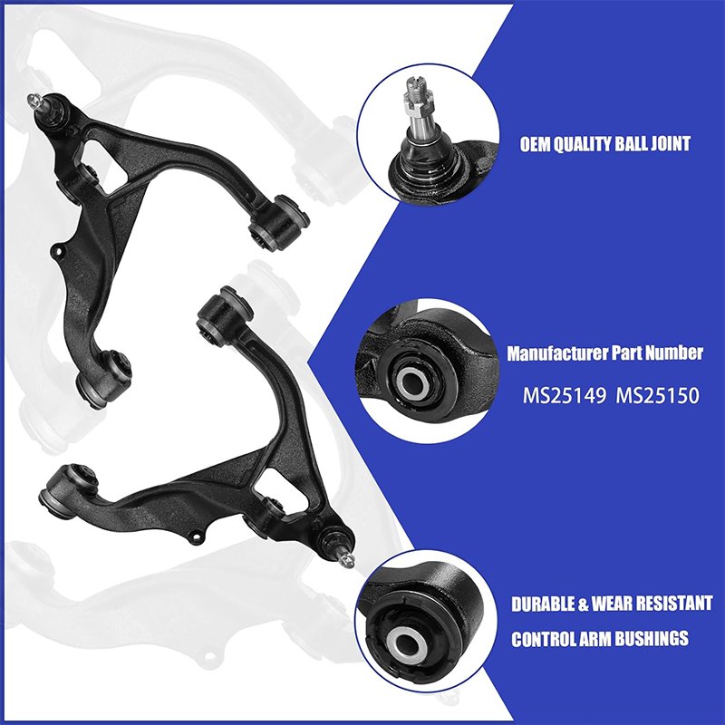 Front Left Right Lower Control Arm W/Ball Joint Sway Bar End Link for DODGE RAM 1500 2011-2018 RAM 1500 RAM 1500 CLASSIC