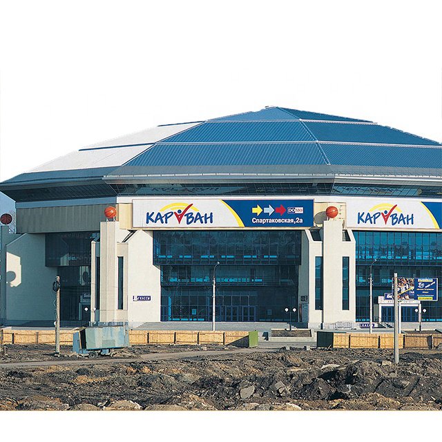 Modernized High-End Commercial Hall Steel Structure Shopping Mall