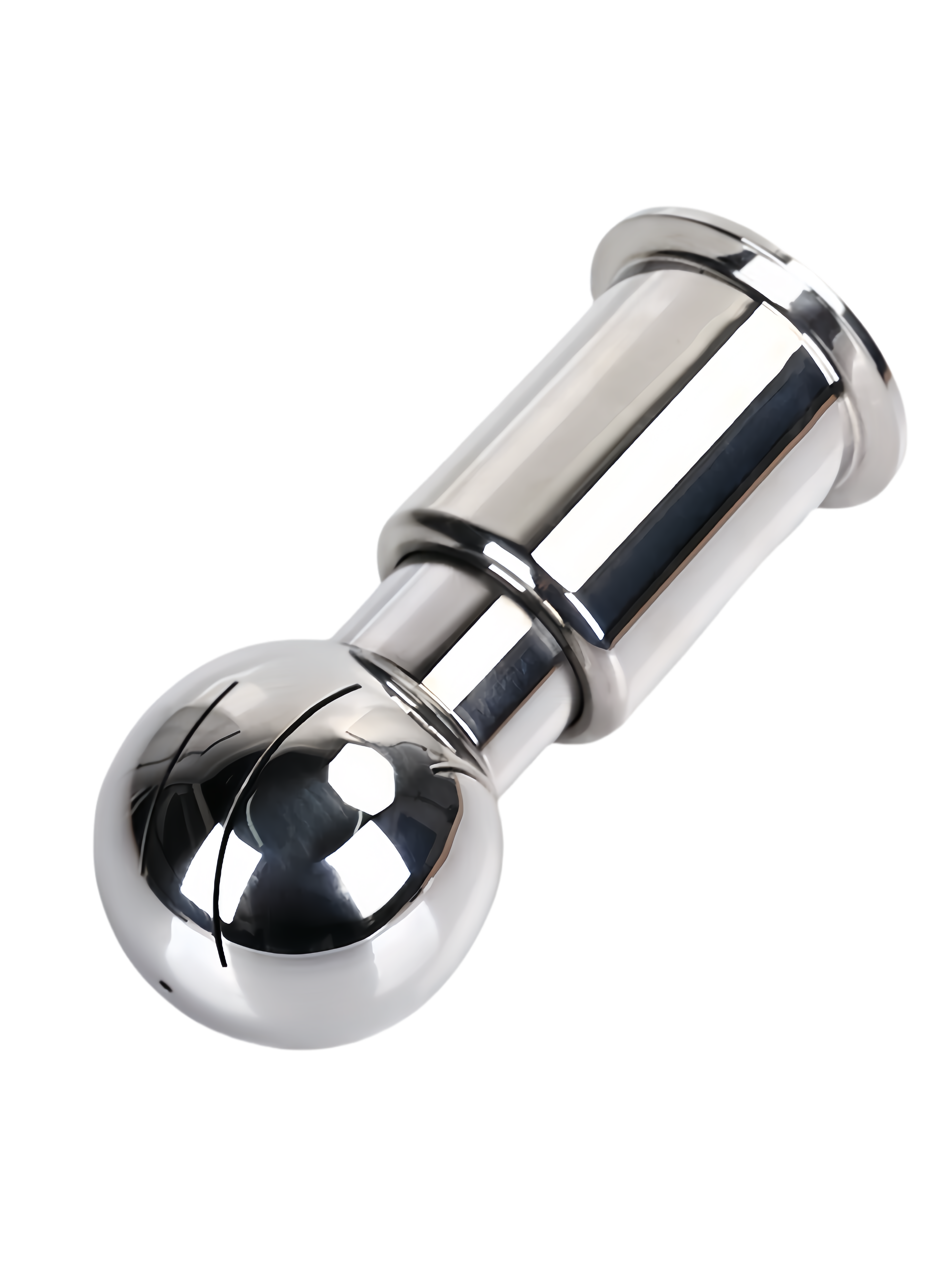 CHIMING Wholesale Threaded 304 Sanitary Stainless Steel Quick Load Rotary Spray Cleaning Ball