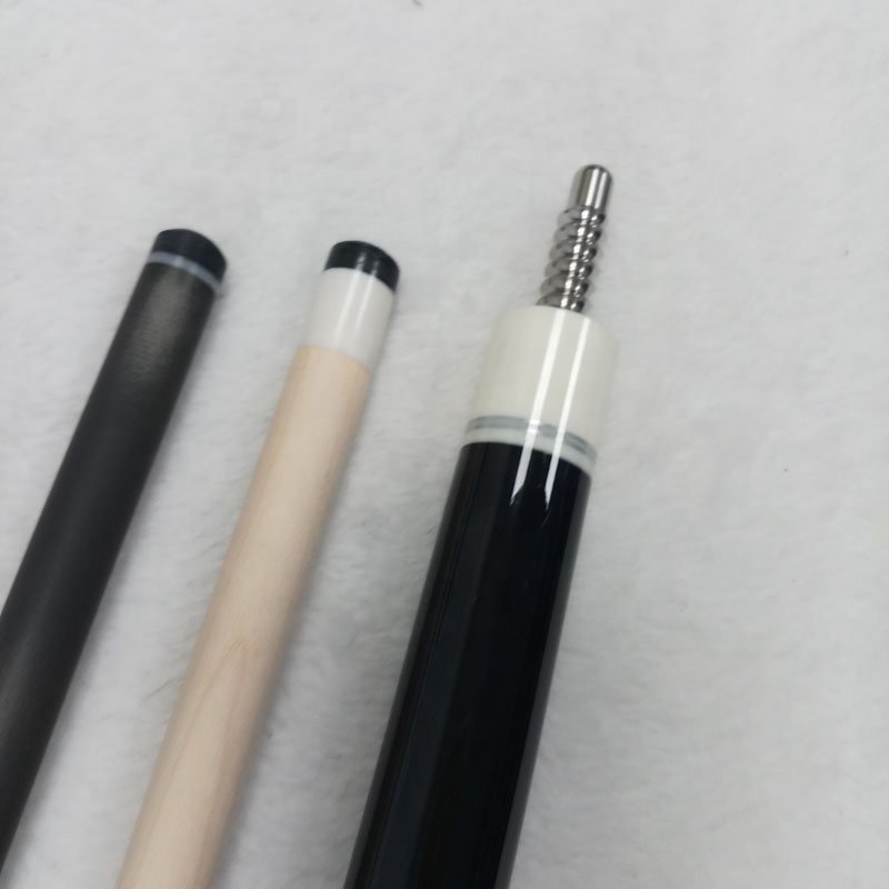 New Jassinry Pool Cues 58inch+13mm Tip Size Black Ebony Billiard Cues Stick for American with Carbon Shaft and Cue Extension Set