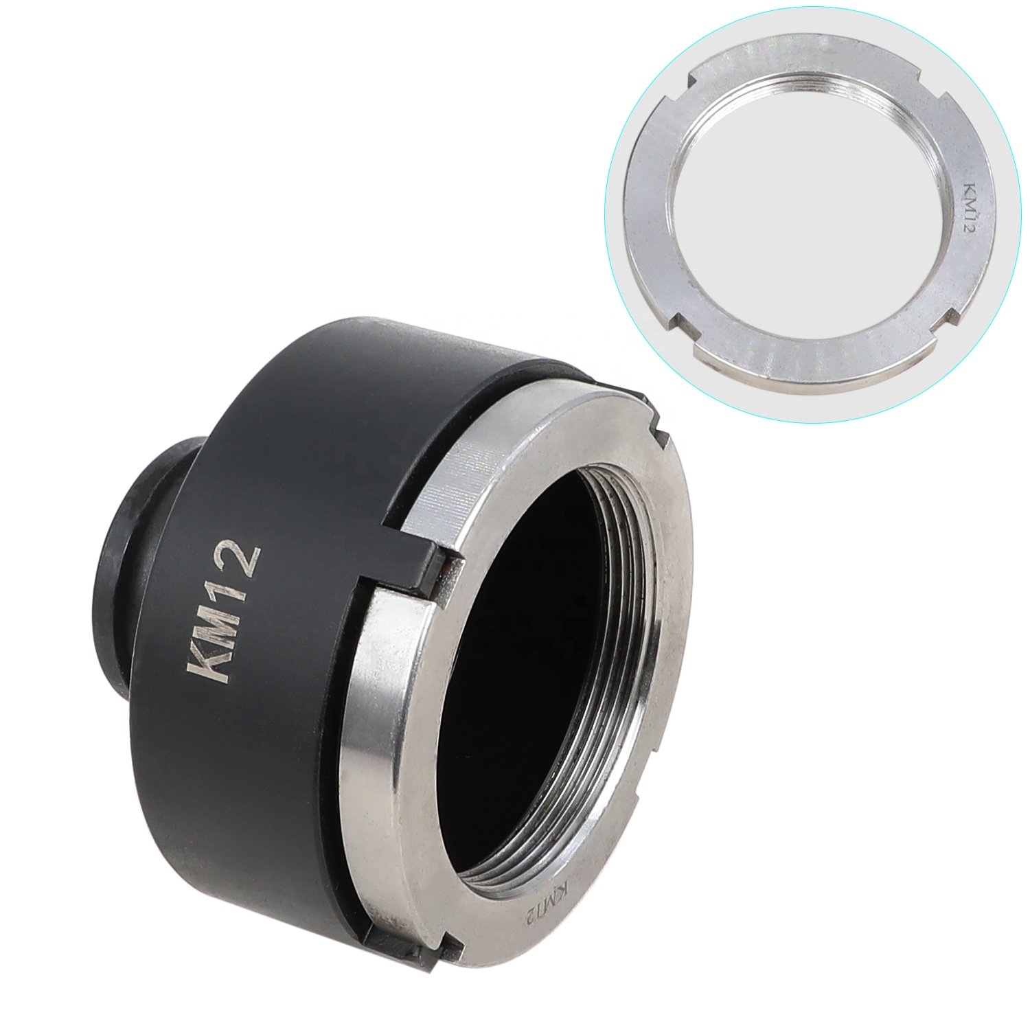 13PCS Spindle Nuts Socket Kit Ball Joints Axle Locknut Remove Install Locking Hub Socket for KM Groove Nuts Socket