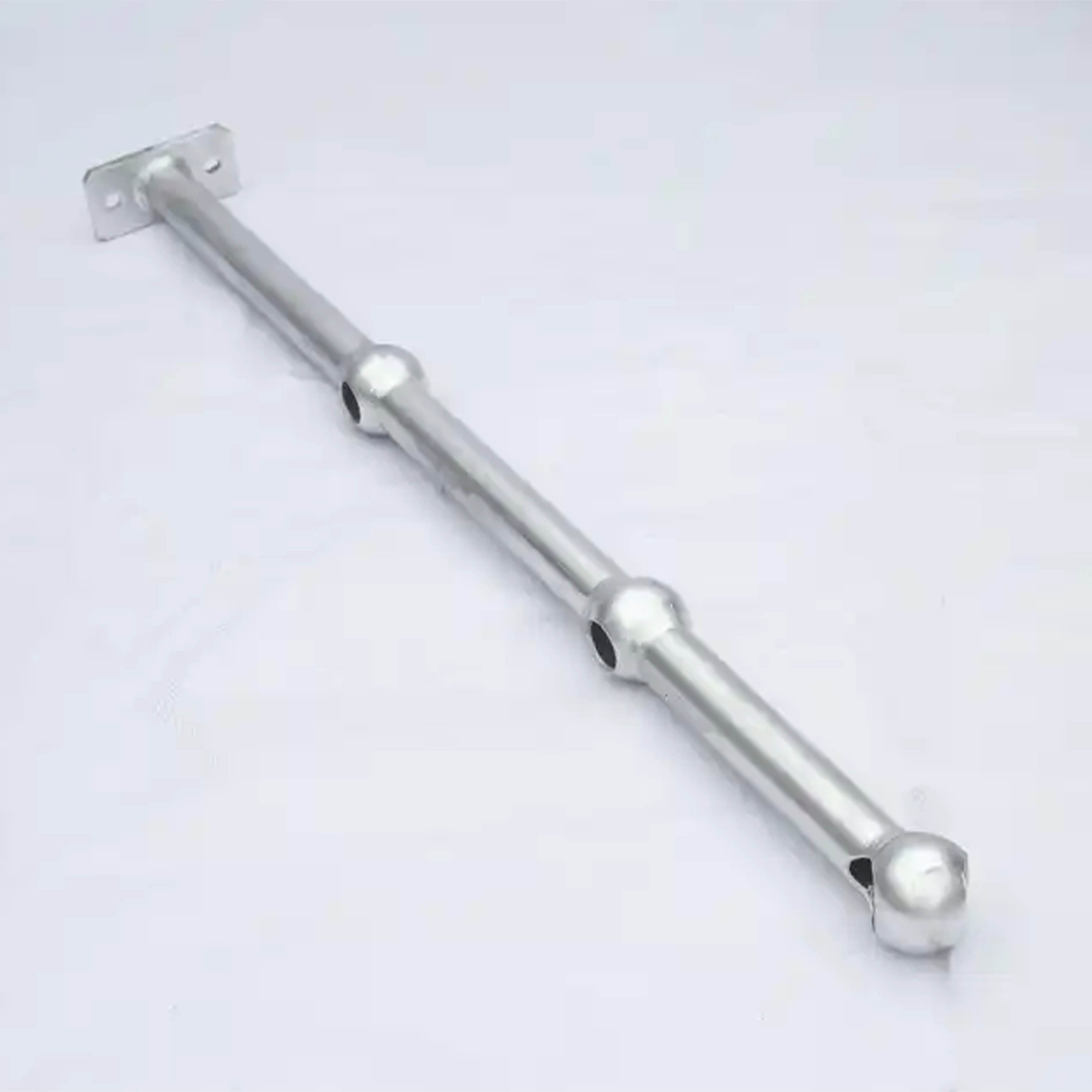 Steel Tubular Railing Bracket Post Ball Joint Handrail Stanchion