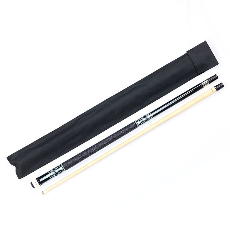 Pool Game Billiard Kit, 1PC Uni-lock Maple Pool Cue Stick+1PC Cue Canvas Bag Gift Set