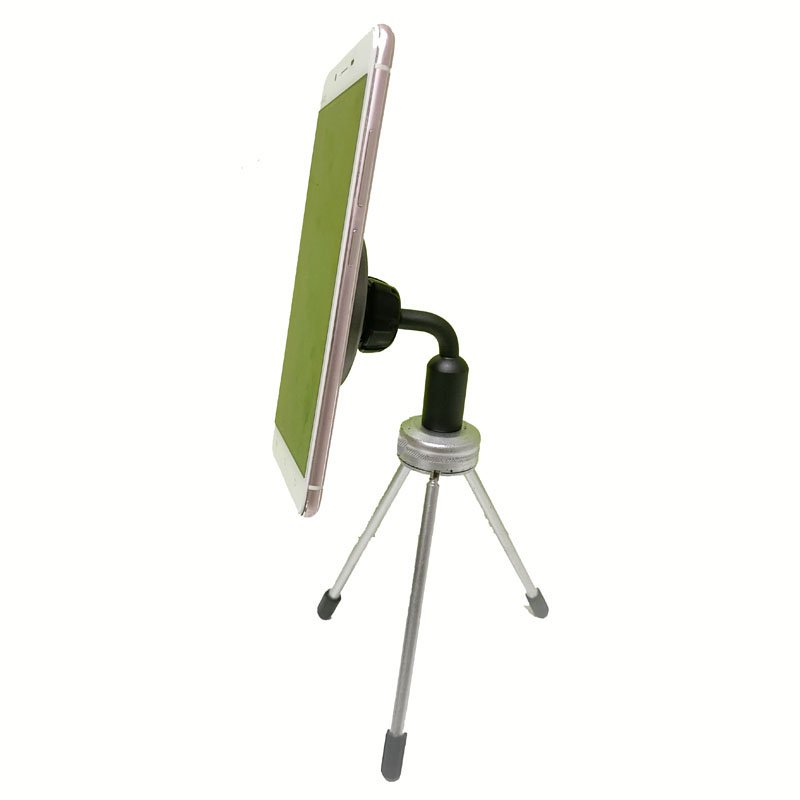 Hot Seller Product Silver Black Color Aluminum Tripod Ball Head 17mm Socket Mobile Phone Car Holder Attachment
