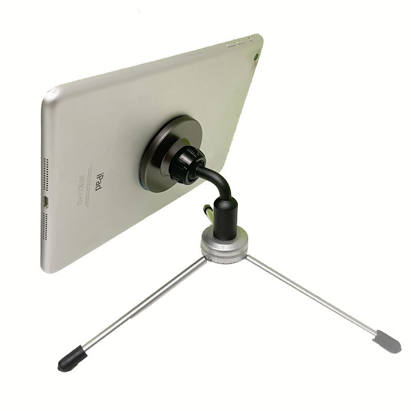 Hot Seller Product Silver Black Color Aluminum Tripod Ball Head 17mm Socket Mobile Phone Car Holder Attachment