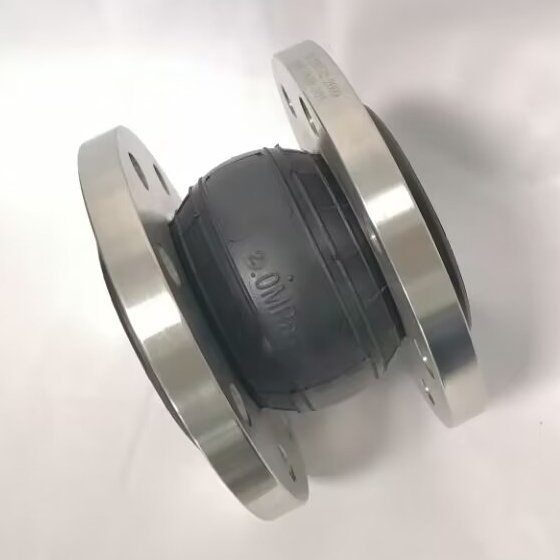 Expansion Joint Suppliers Wholesale Din Standard Reinforced Flexible Single Ball Rubber Round Forged 3 Years Steel Flange China