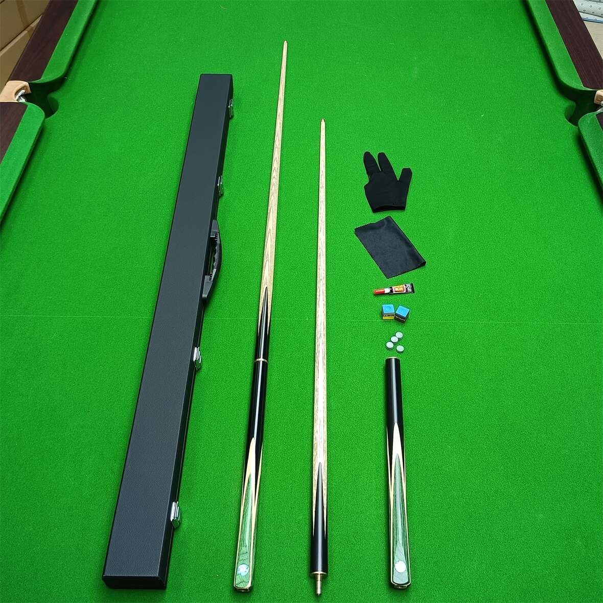In Stock Hot Selling 10mm Tip Omin 3 / 4 Cue Sticks Handmade Billiards Snooker Cue With Extension and Case
