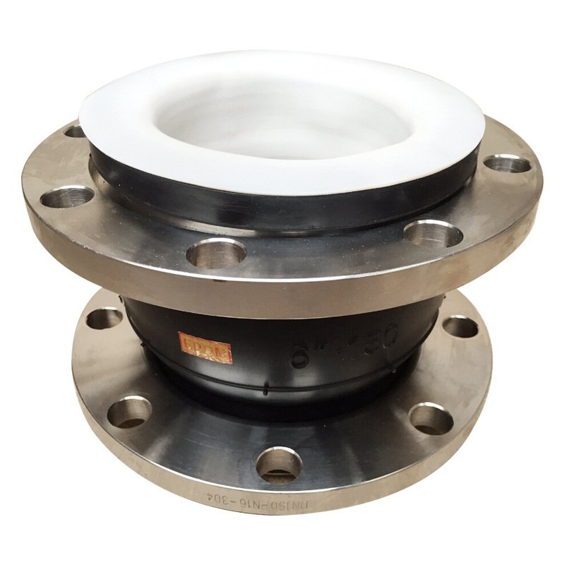 High Quality Single Sphere Expansion Joint Rubber Flange Connection Rubber Ball Joint For Pipe Flange Rubber Expansion Joints