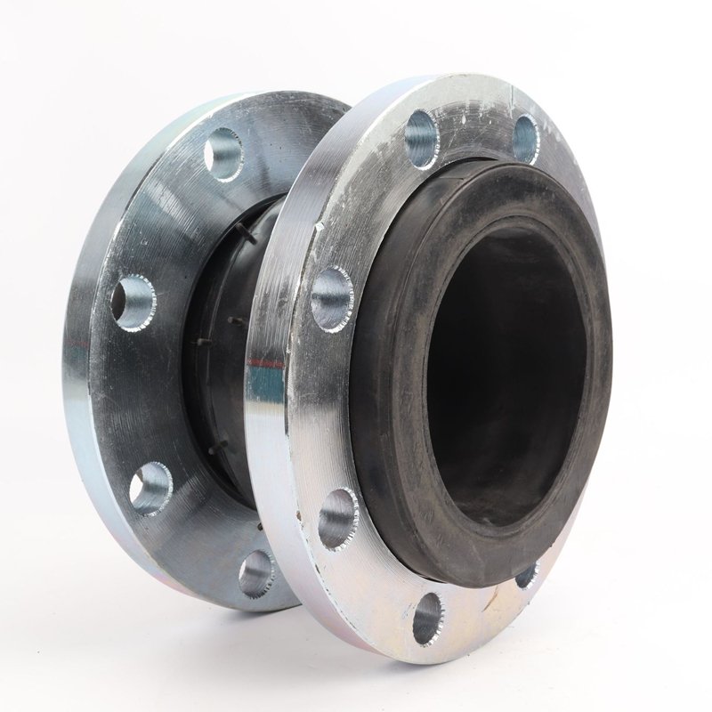 High Quality Single Sphere Expansion Joint Rubber Flange Connection Rubber Ball Joint For Pipe Flange Rubber Expansion Joints