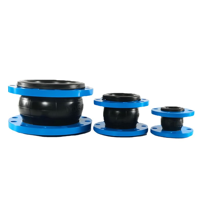 High Quality Single Sphere Expansion Joint Rubber Flange Connection Rubber Ball Joint For Pipe Flange Rubber Expansion Joints