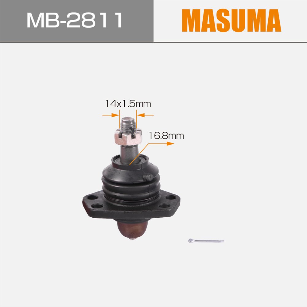 MB-2811 MASUMA Auto Suspension Systems Ball Joint 43350-39065 43350-39015 43350-39016 43350-39025 for TOYOTA CROWN GS130