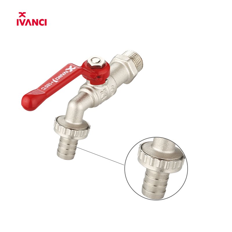 IVANCI IVC.100051 CW617n Brass Stopcock With Aluminum Lever Handle for Pex System