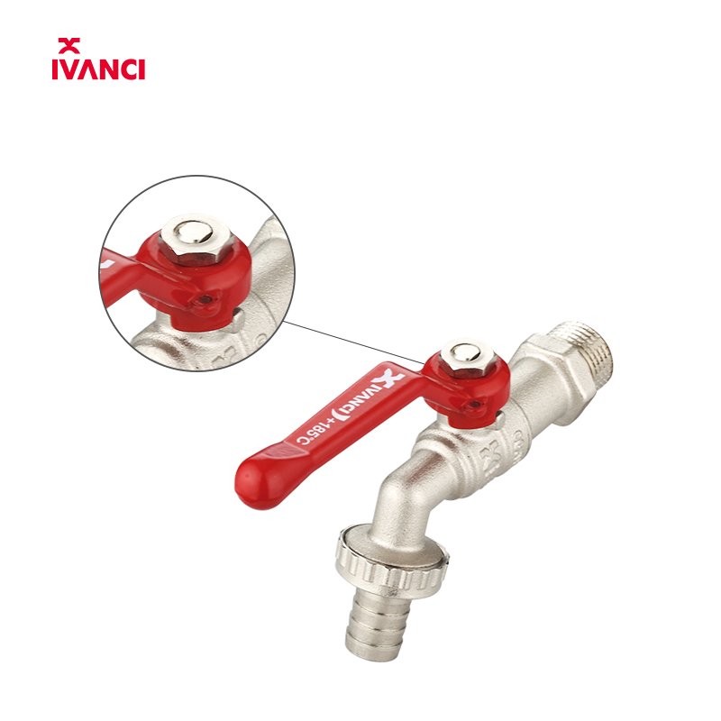 IVANCI IVC.100051 CW617n Brass Stopcock With Aluminum Lever Handle for Pex System