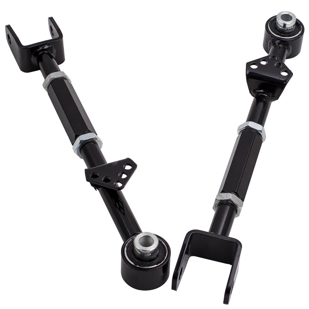 Rear Control Camber Arms Toe Kit + Front Lower Ball Joint for Honda Accord 2008-2013