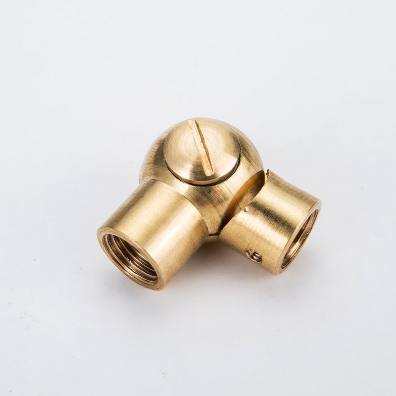 Ball Adjustable 180 Degree Swivel Joint for Light