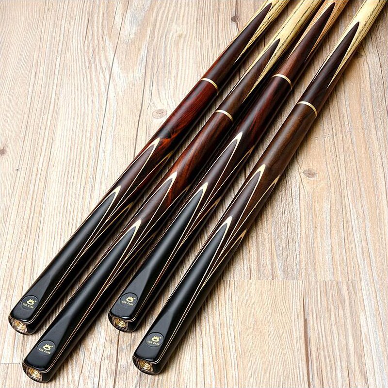 O'MIN 3/4 Snooker Cue with Case with Extension 9.5mm/10mm/11.5mm Tip Billiards Cue Stick
