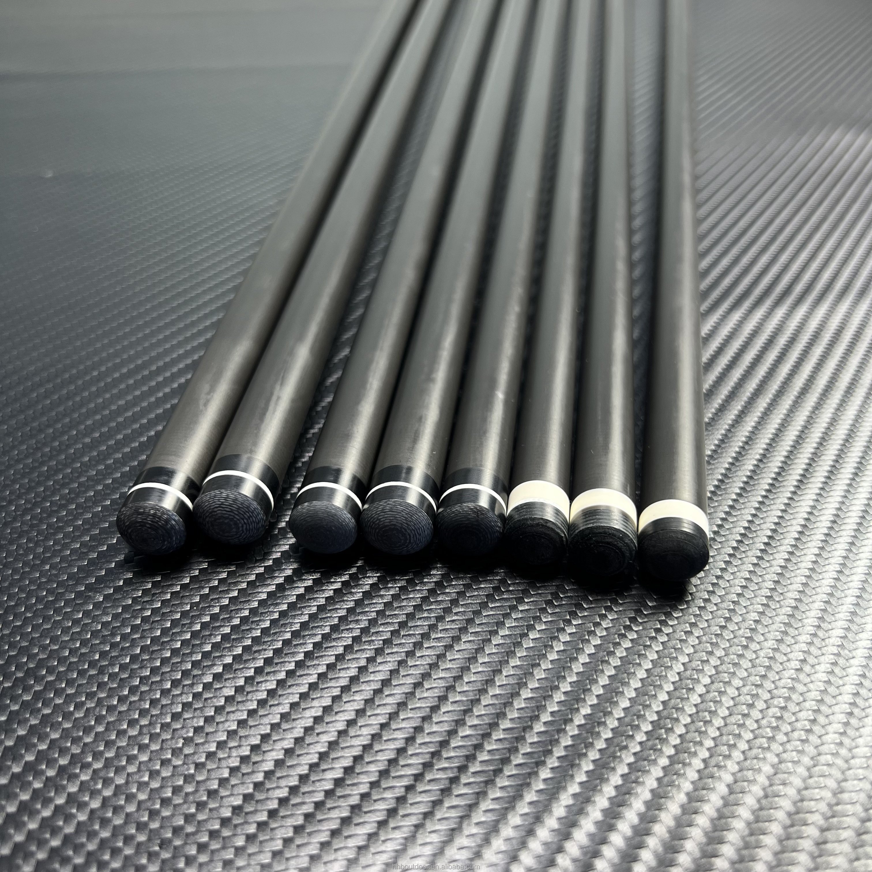 Best ultra Low Deflection 11.8 12.4 12.5 12.9 Carbon Fiber Shaft Pool Cue Uniloc