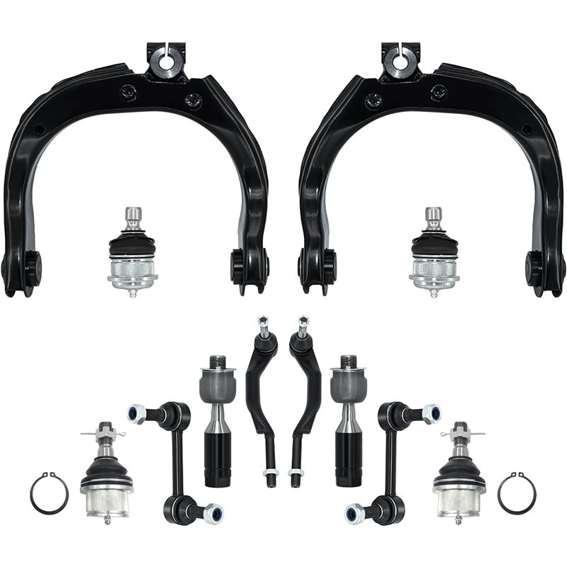 Front Upper Control Arm With Ball Joints Tie Rod Suspension Kit for CHEVROLET TRAILBLAZER 2004-2007
