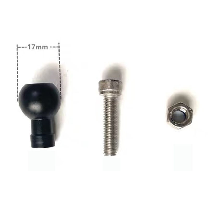 Customized jeep wrangler Mounting System M6 M8 M10 Screw 17mm 25mm 20mm Ball Mount Ram Ball Joint Adapter