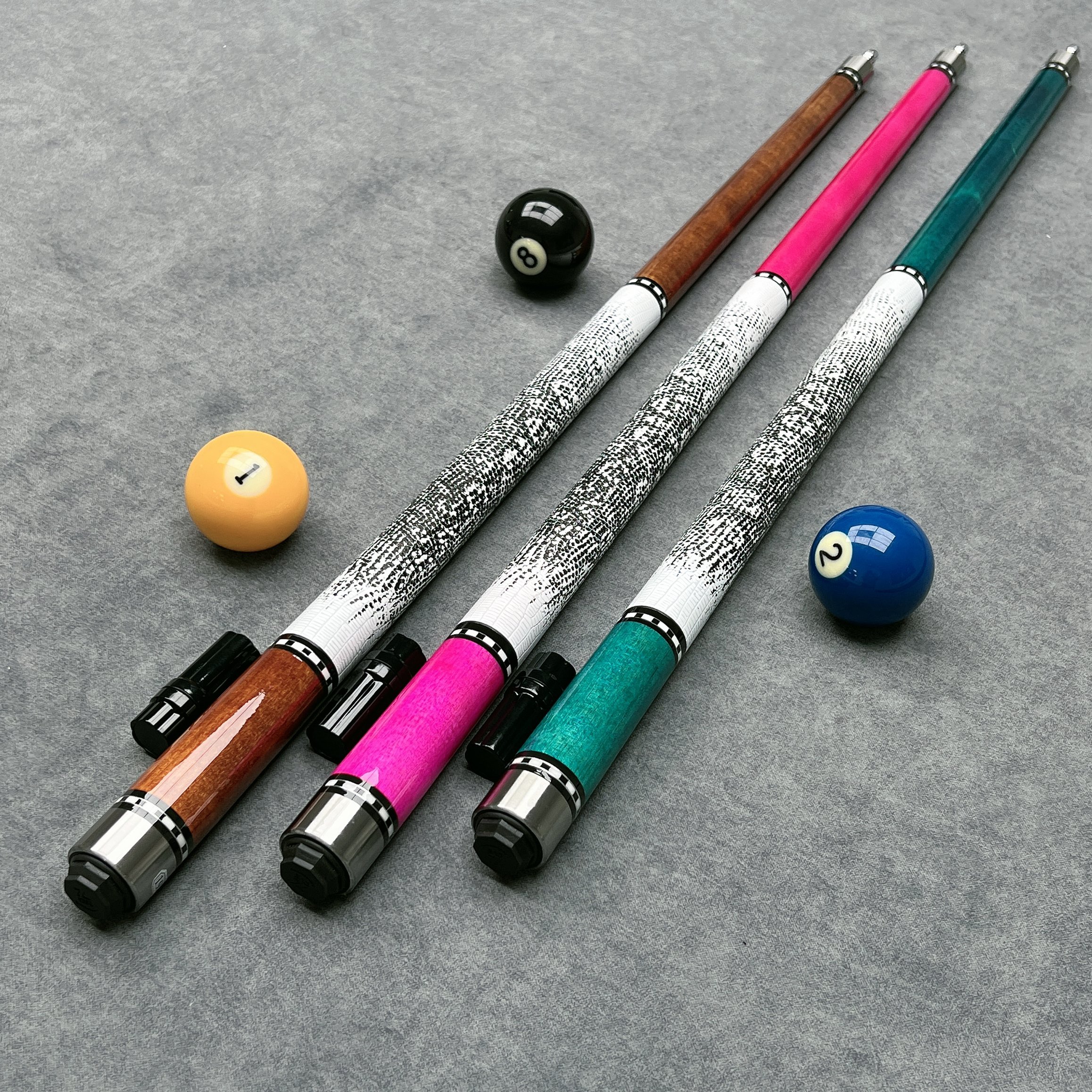 Customized Brand Logo Professional 10 11.5 13Mm Carbon Fibre growsport Pool Cue Stick Billiard
