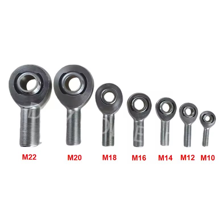 High Quality Radial Spherical Plain Bearing Thread Joint Male Ball Bearings Connecting Rod End Bearing Dssa 10t/k M6 M8 M10 M12