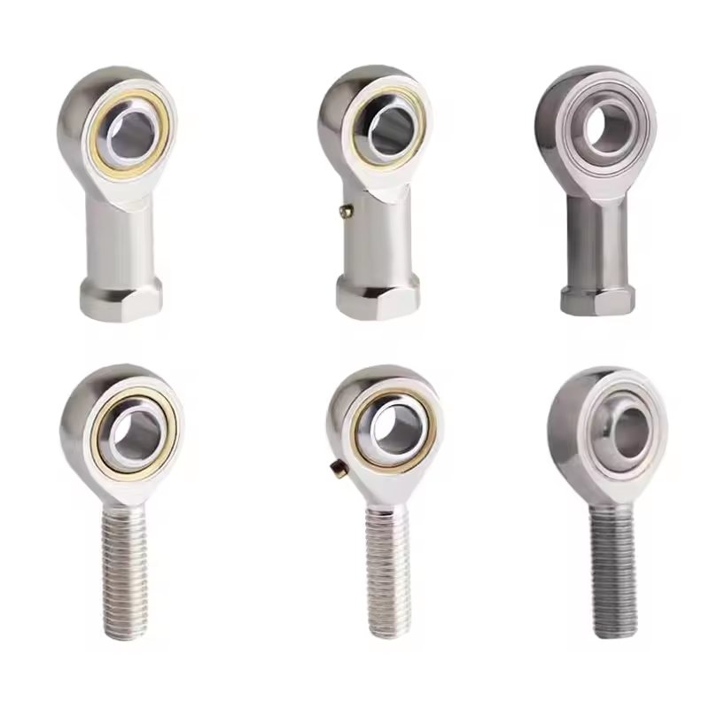 High Quality Radial Spherical Plain Bearing Thread Joint Male Ball Bearings Connecting Rod End Bearing Dssa 10t/k M6 M8 M10 M12