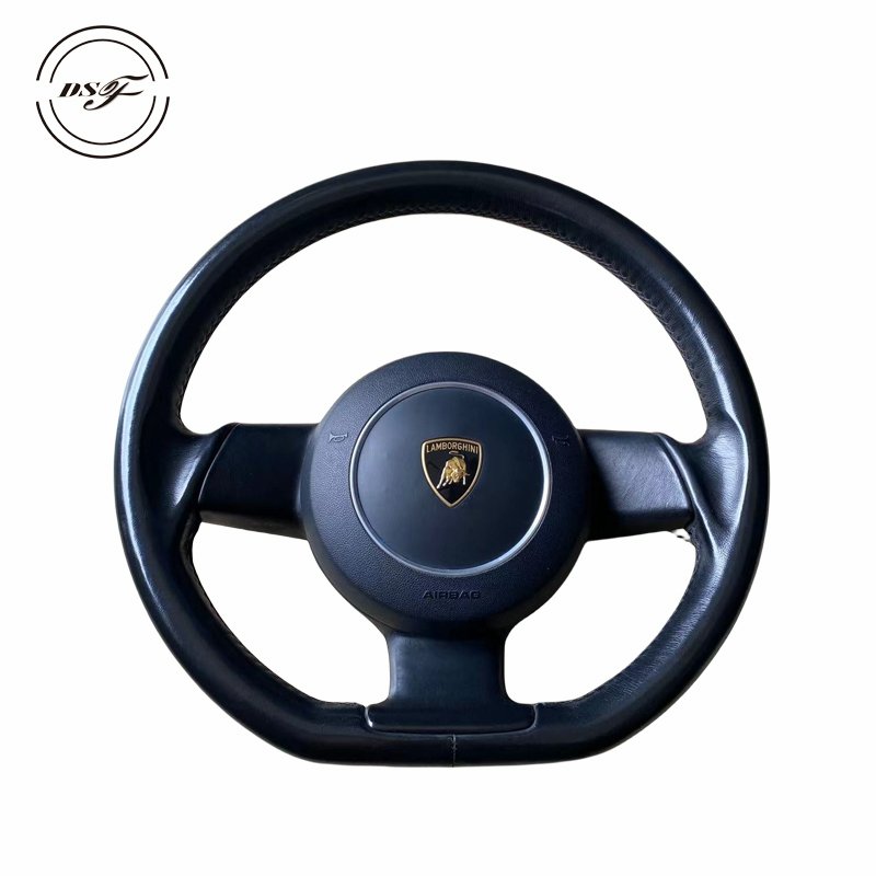 Carbon Fiber Steering Wheel with LED Lights, High-end Racing Version Steering Wheel for Lamborghini GALLARDO