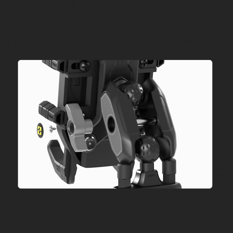 SMNU Motorcycle Aluminum Alloy Motorcycle Phone Holder Ball Joint Clip
