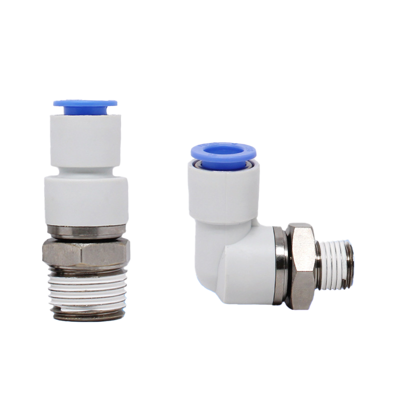 SMC KSL Type Ksl High-speed Rotating Tracheal Joint High Speed Rotary One-touch Swivel air Connector Fitting