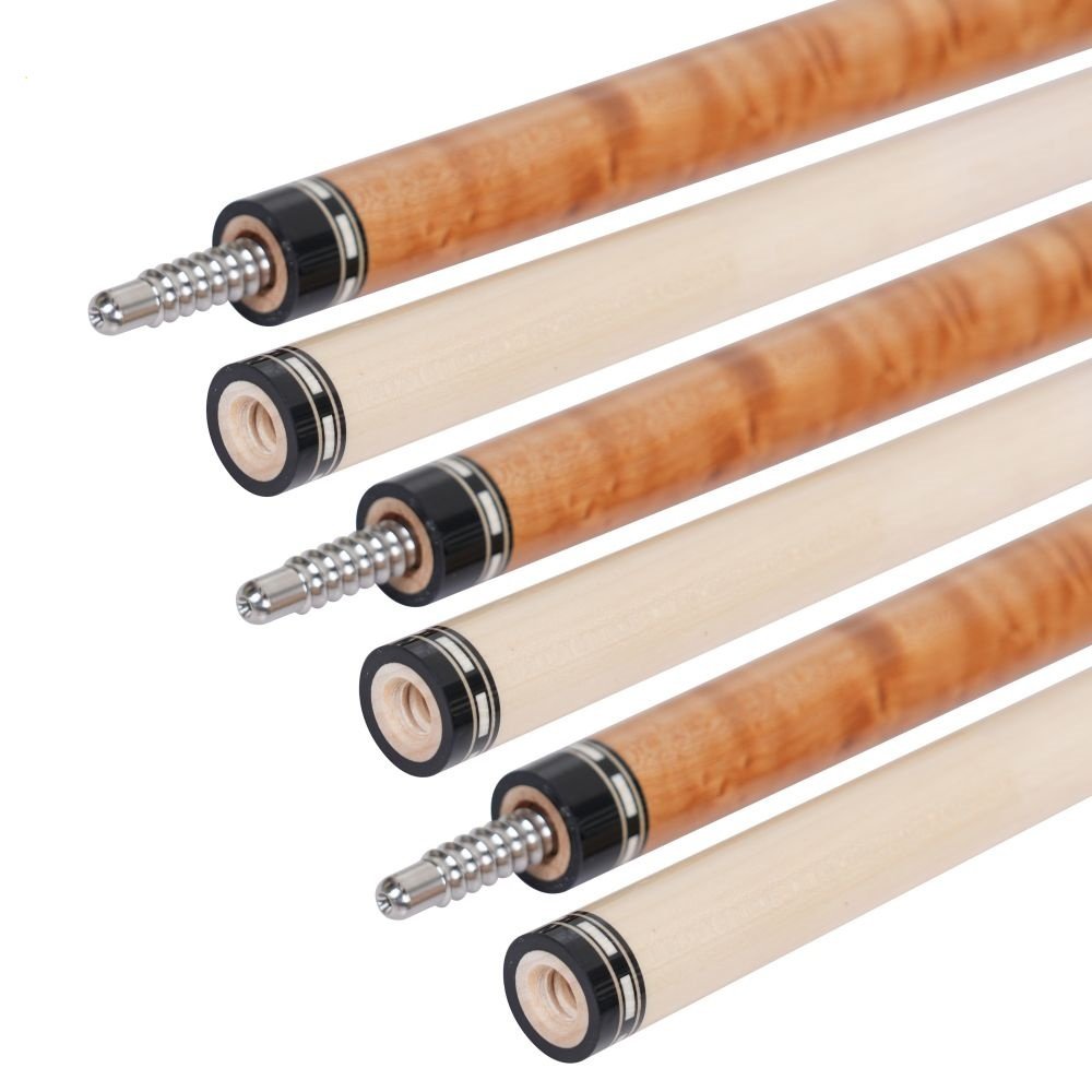 Xmlinco Hot Selling Billiard Cue Lizard Leather Original Wood 12.5mm Tip Size Hard Maple Shaft 58 Inches