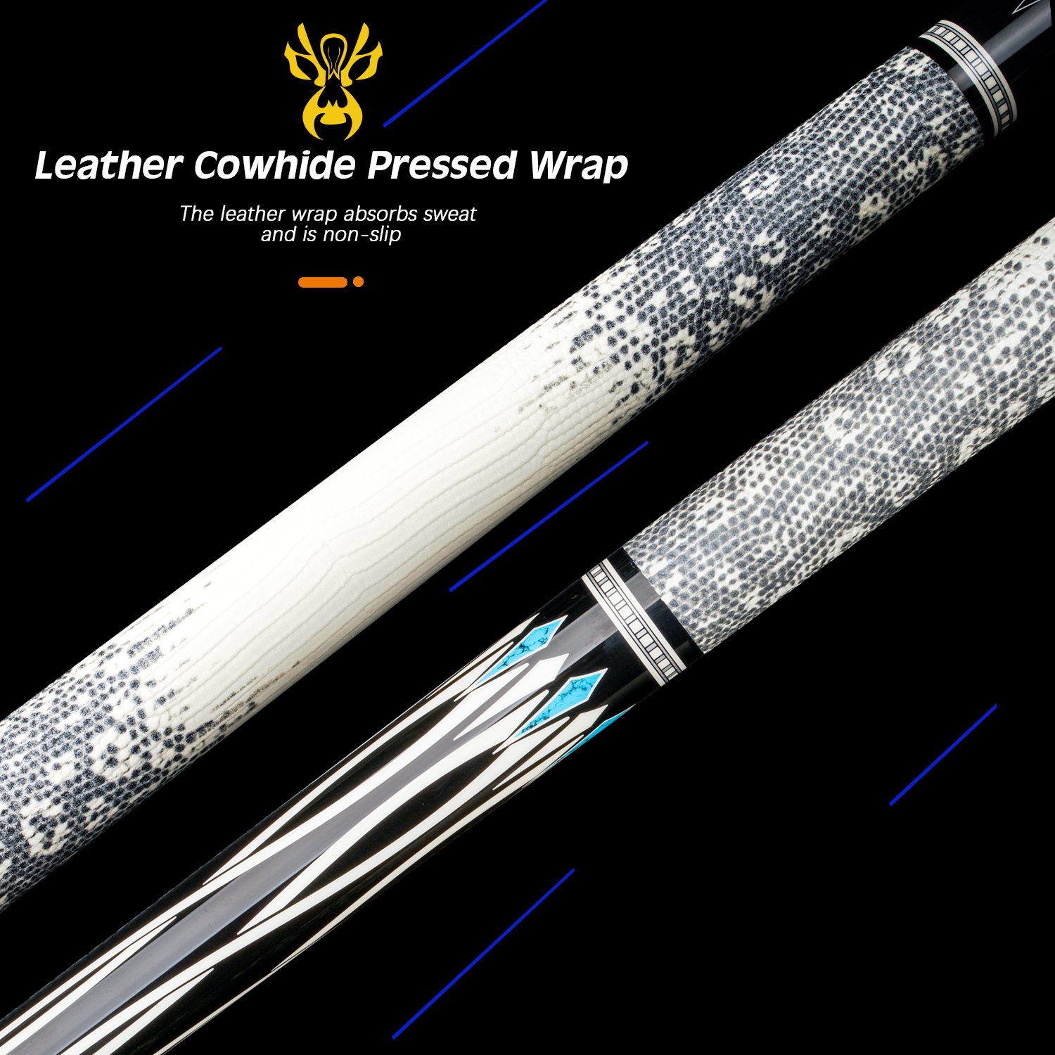 KONLLEN Pool Cue Stick 10.5/11.5/12.5mm Tip Billar Maple Shaft Radial Pin Billiard Cue