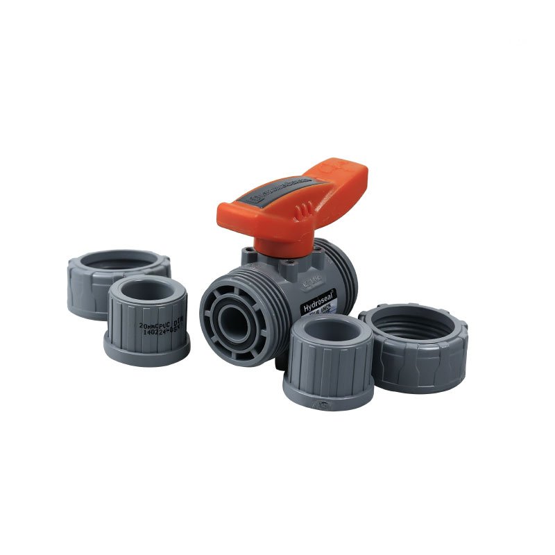 Tube Manufacturer 40mm 50mm 80mm 100mm 2 Way UPVC PVC Plastic Ball Valve