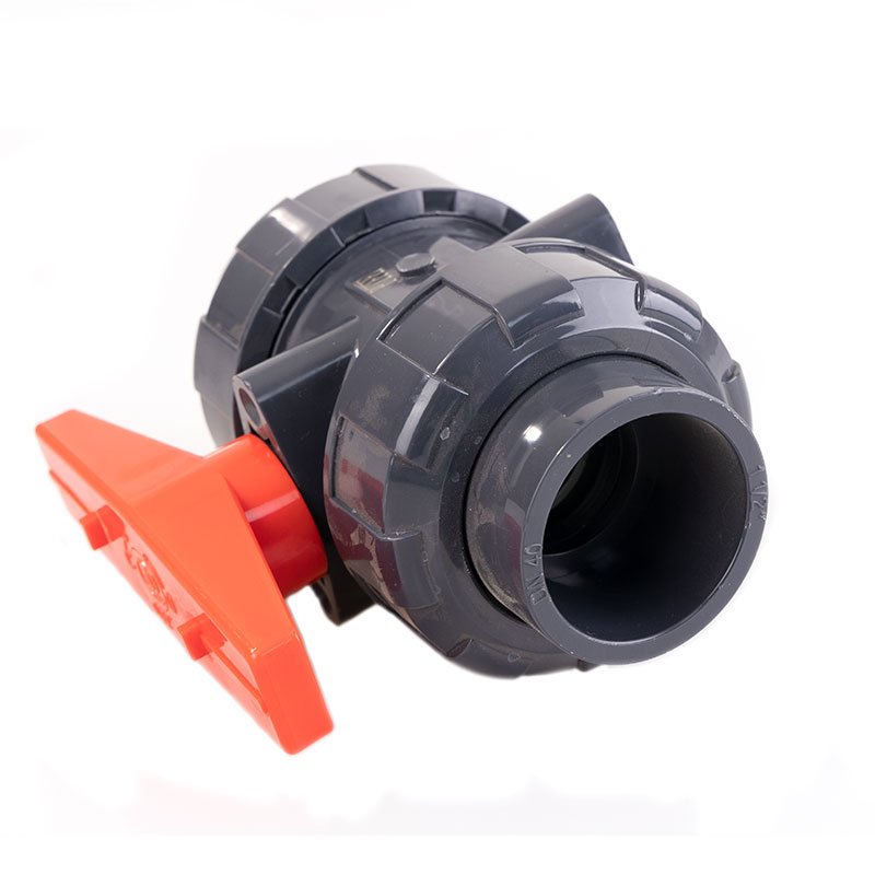 Tube Manufacturer 40mm 50mm 80mm 100mm 2 Way UPVC PVC Plastic Ball Valve