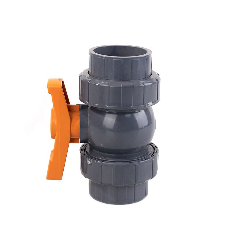 Tube Manufacturer 40mm 50mm 80mm 100mm 2 Way UPVC PVC Plastic Ball Valve