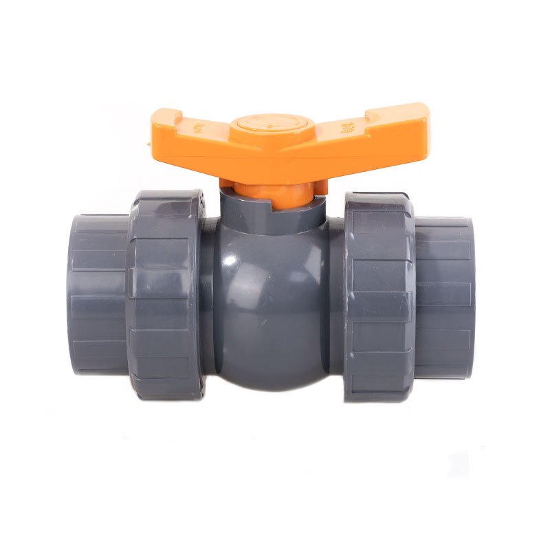 Tube Manufacturer 40mm 50mm 80mm 100mm 2 Way UPVC PVC Plastic Ball Valve
