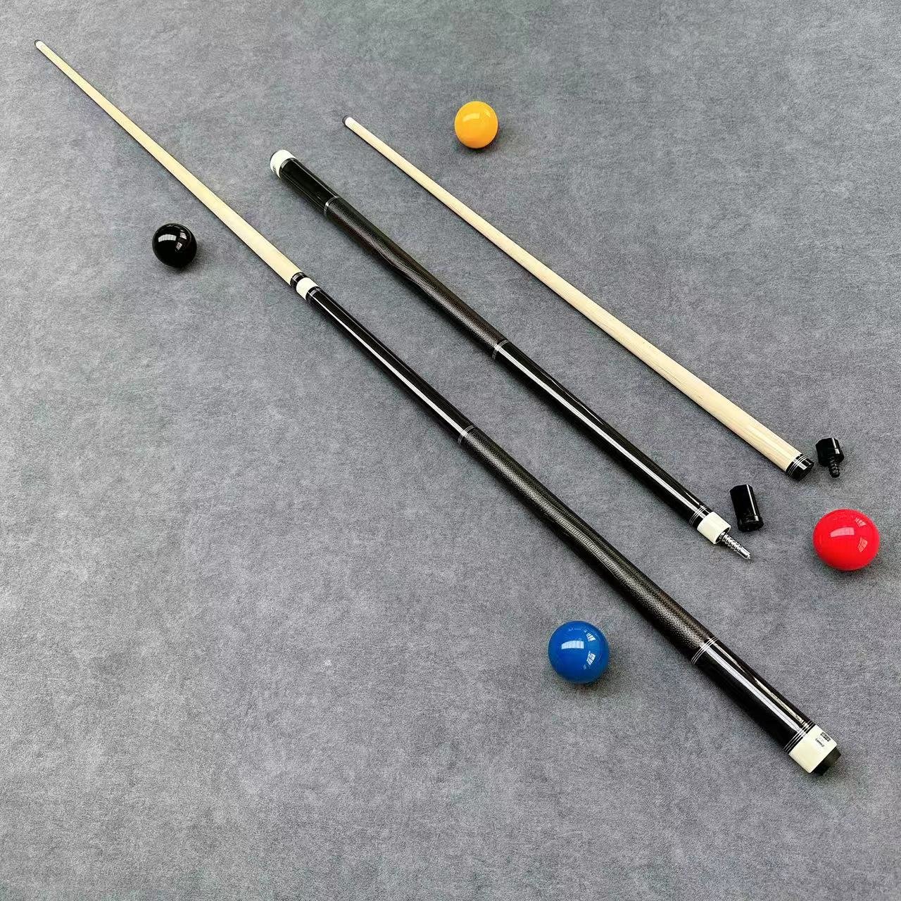 Growsport Selling Nine Ball Pool Cue Stick Maple Shaft 10mm 11.5mm 13mm Peri Billiard Pool Cue With Protective Cover