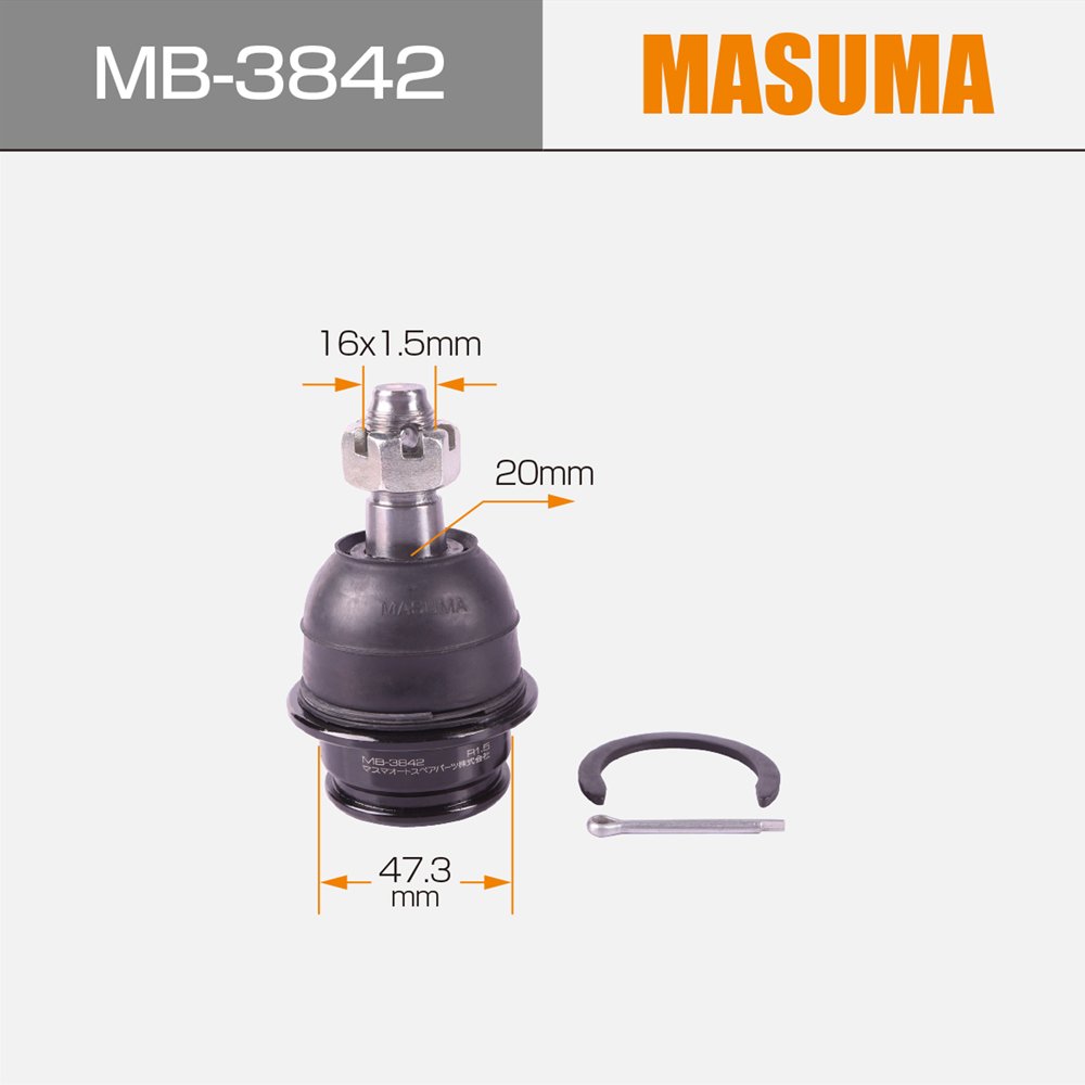 MASUMA MB-3842 Lower Ball Joint Wholesale Price OE NO. 48068-60010 48069-60010 for TOYOTA 4RUNNER HILUX SURF & LEXUS