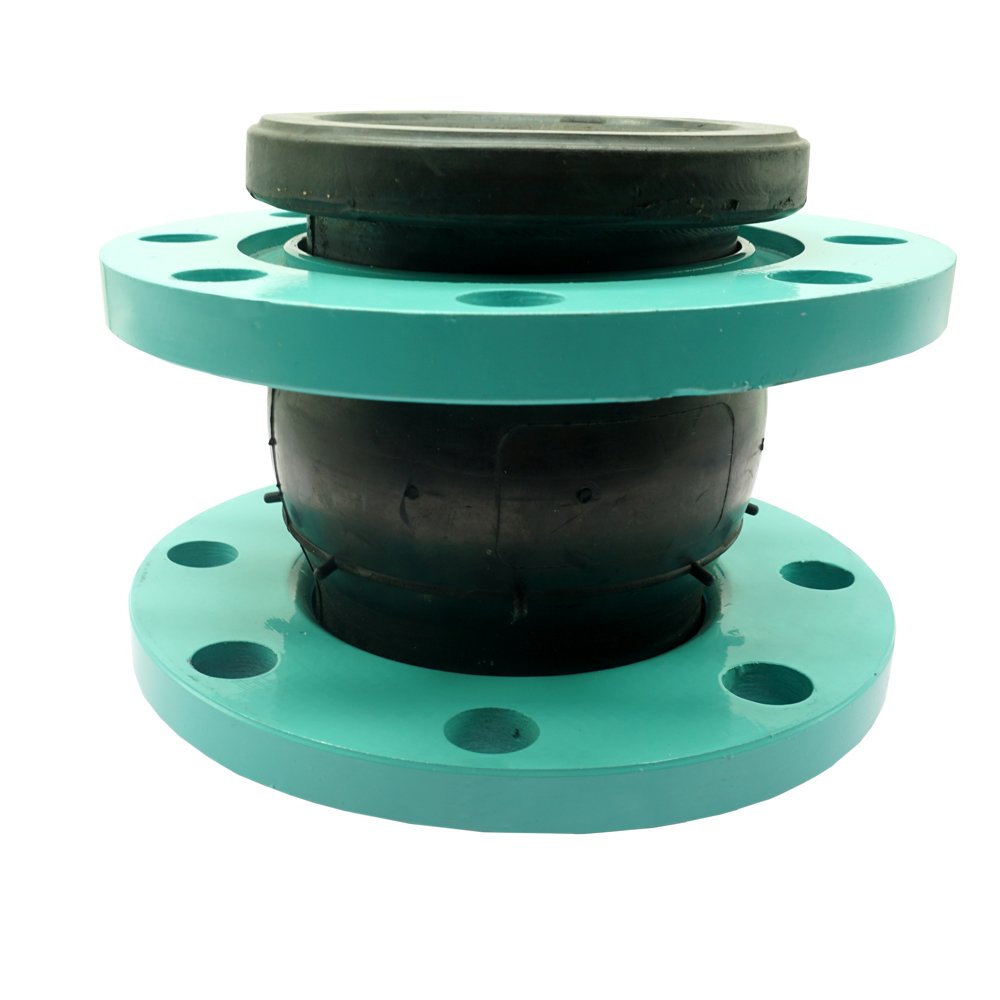 Flexible Bellow Anti-vibration Stainless Steel Flange Single Ball Rubber Joint